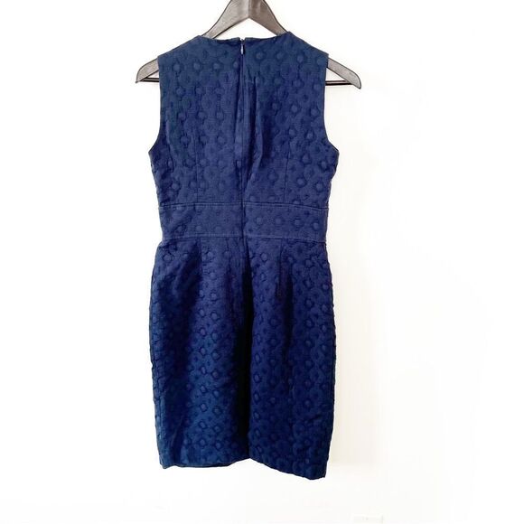 Eliza J Blue Sleeveless Sheath Dress for Work - Picture 2 of 7